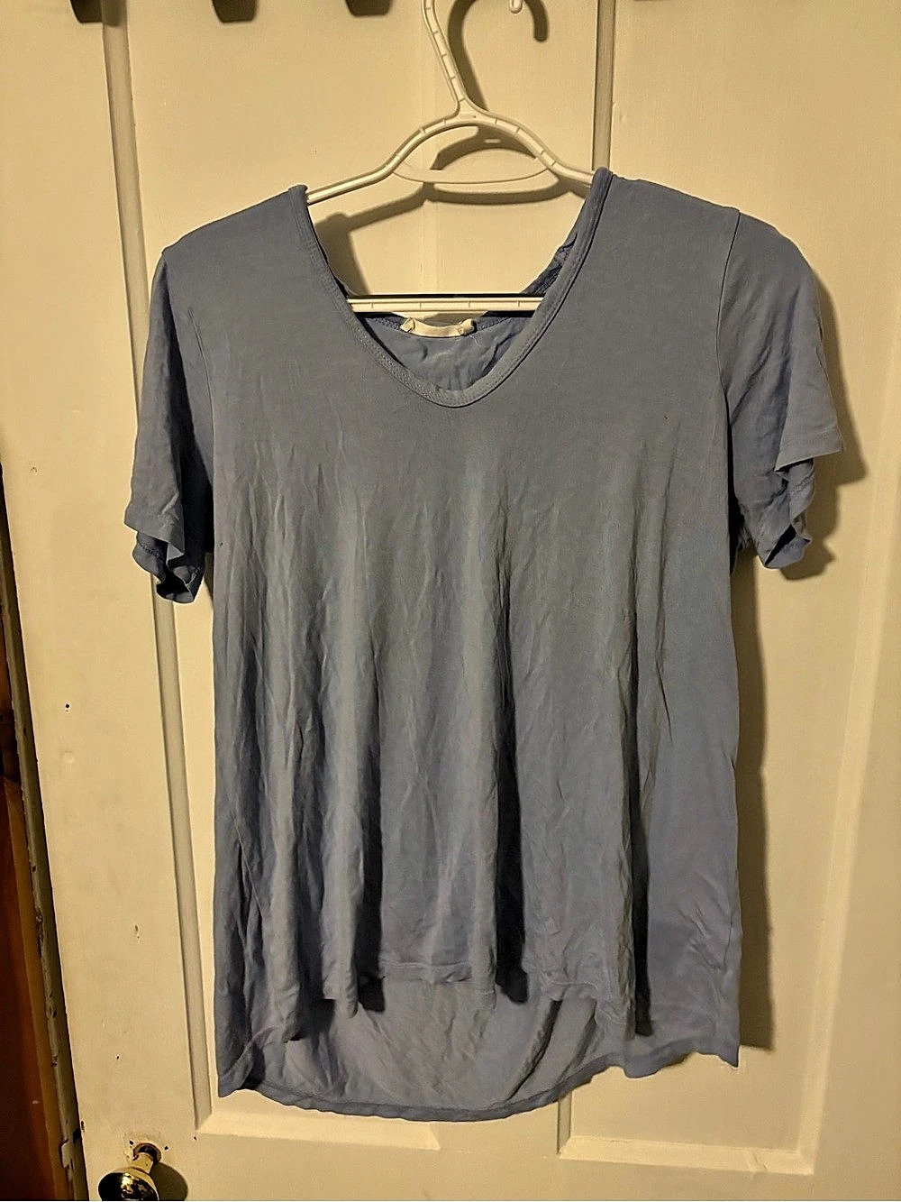 Short Sleeve Top in Blue Like New